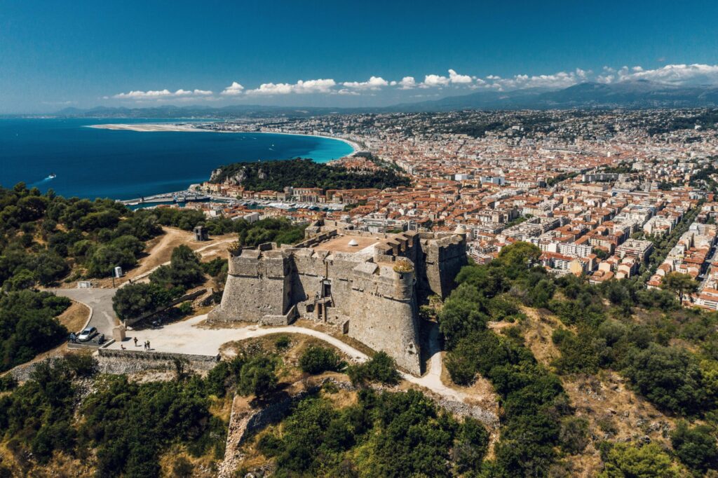 Demoustication Mont Boron - Vue panoramique sur Nice et la baie des Anges - BioBelt